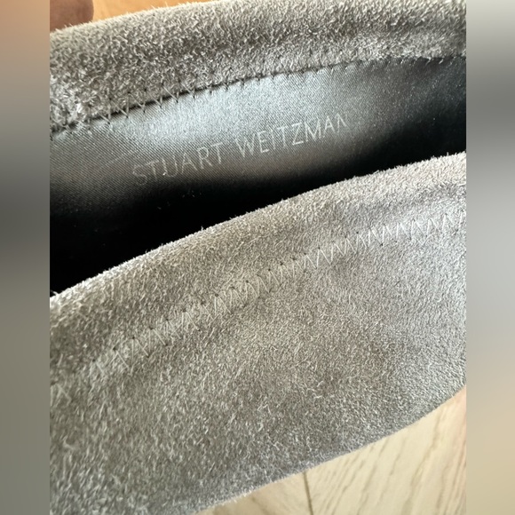 Stuart Weitzman Tieland Over the Knee Boots in Flannel Grey - Picture 5 of 6